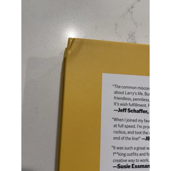 SIGNED Larry David Lessons Learned Making of Curb Your Enthusiasm Book JSA COA - Picture 8 of 12